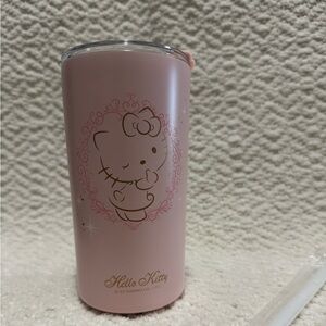 NEW Sanrio Hello Kitty Blush Pink Tumbler with Straw